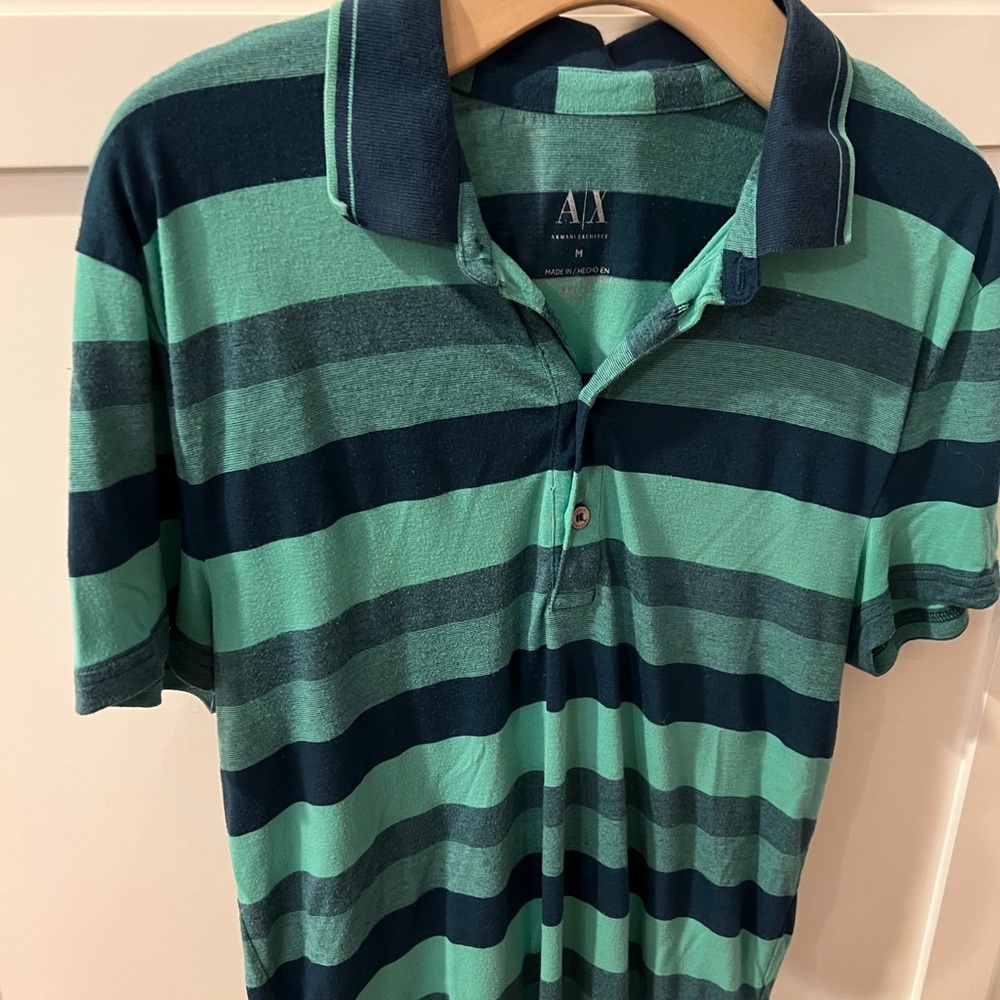 Armani Exchange polo shirt size medium